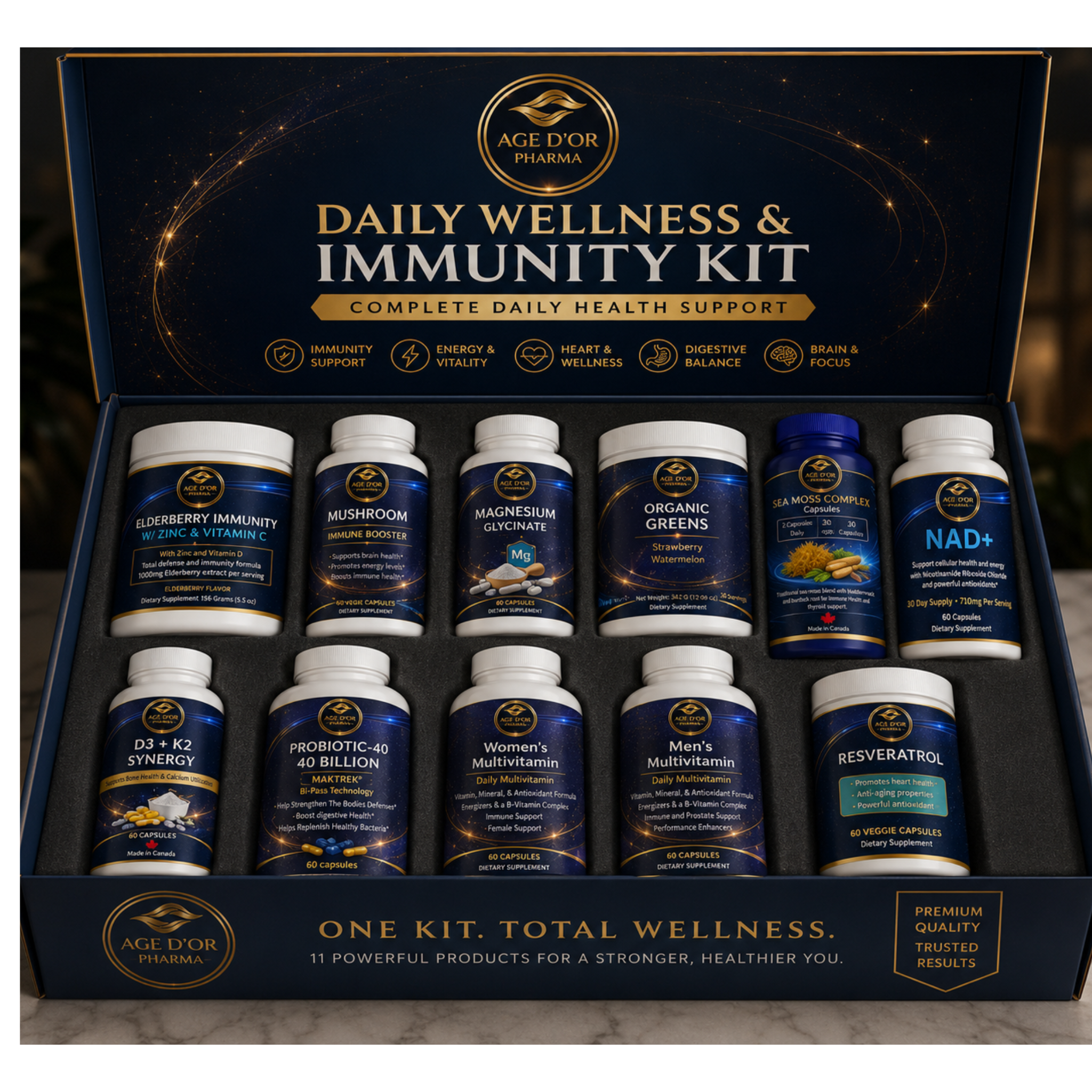Daily Wellness & Immunity Kit