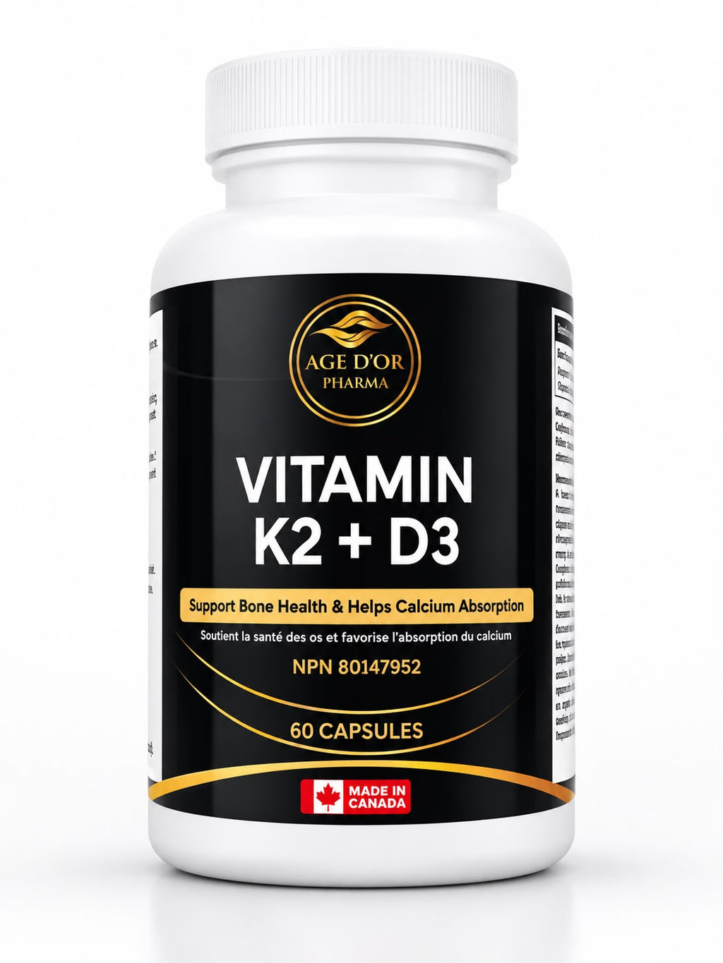 VITAMEN D3 K2 – Advanced Bone & Calcium Support