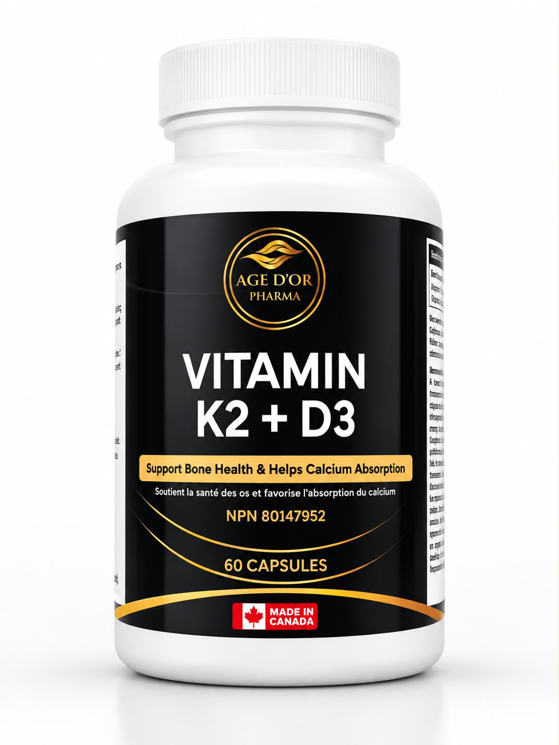 VITAMEN D3 K2 – Advanced Bone & Calcium Support