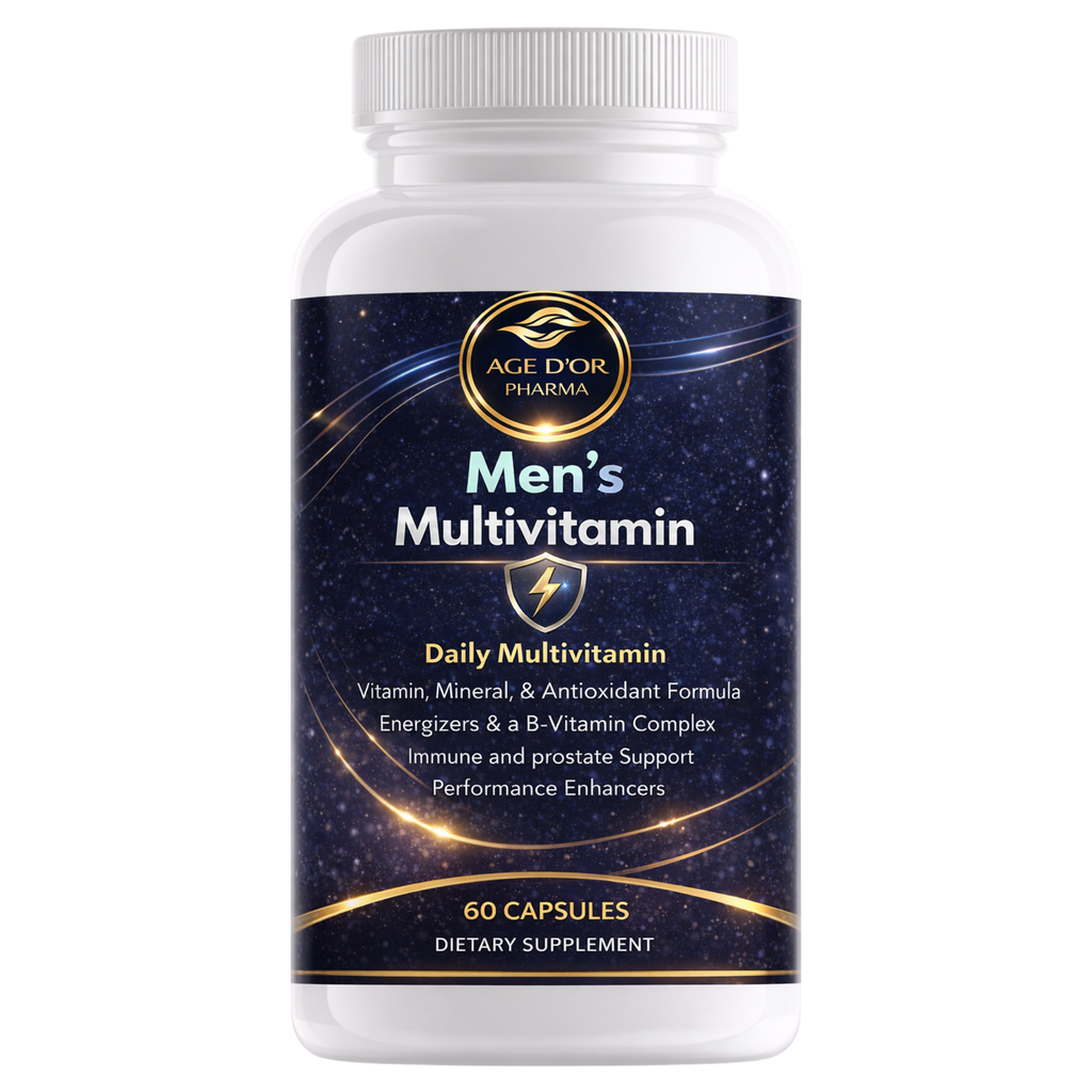 Men’s Multivitamin – Daily Vitamin, Mineral & Antioxidant Formula | 60 Capsules