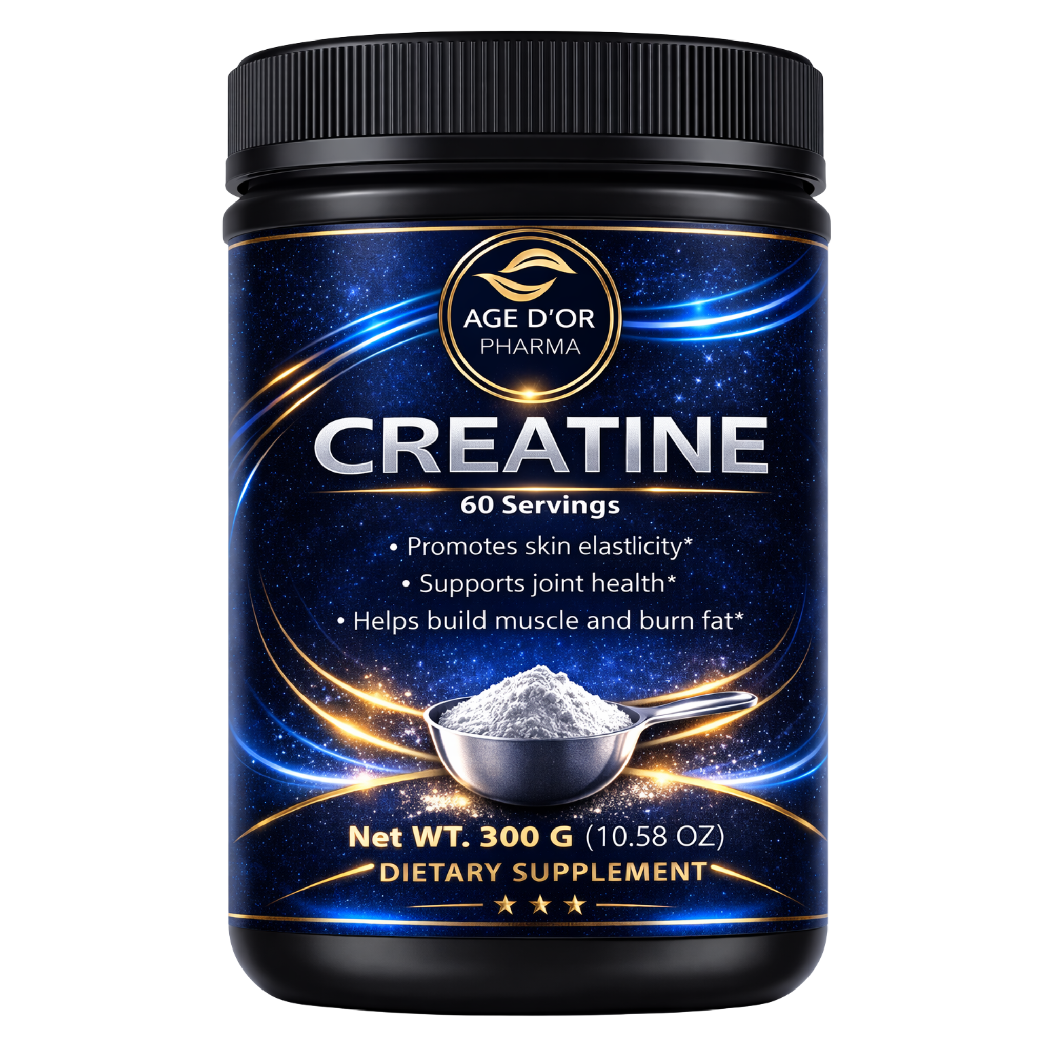 Creatine Monohydrate Powder – Muscle Strength & Performance | 300 g