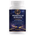 Probiotic-40 – 40 Billion CFU Digestive Support | 60 Capsules